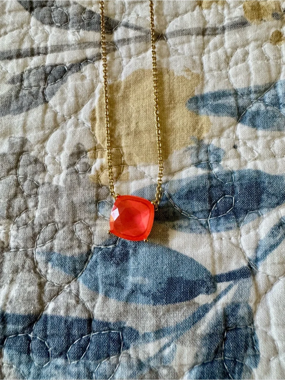 Kate Spade Pink Pendant Necklace